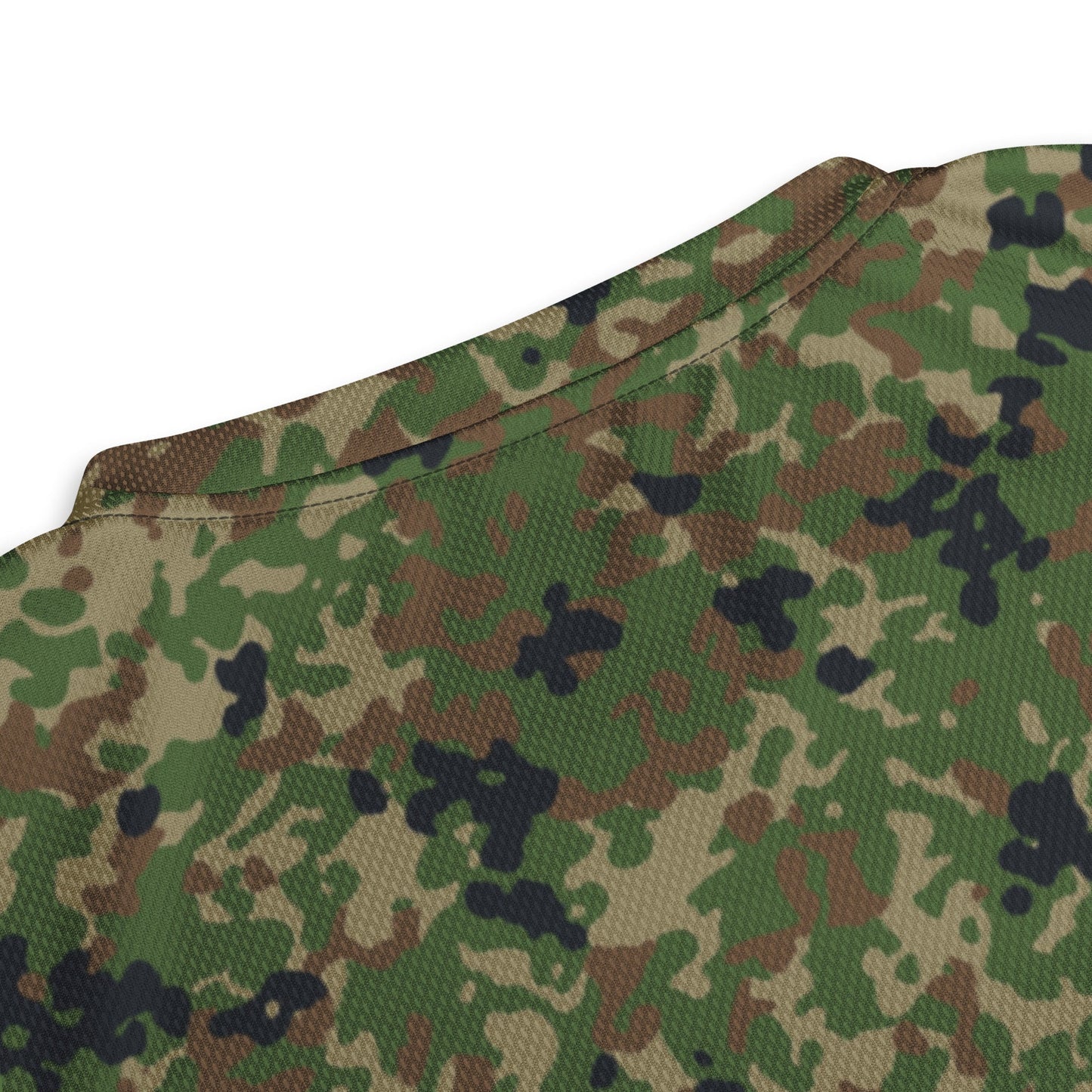 Japanese Flecktarn Jietai Woodland CAMO unisex sports jersey - Sports Jerseys
