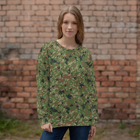 Japanese Flecktarn Jietai Woodland CAMO Unisex Sweatshirt - Sweatshirts