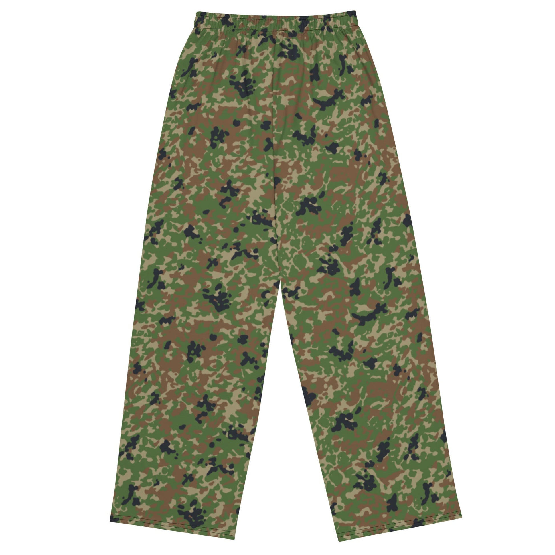 Japanese Flecktarn Jietai Woodland CAMO unisex wide-leg pants - Wide-leg Pants