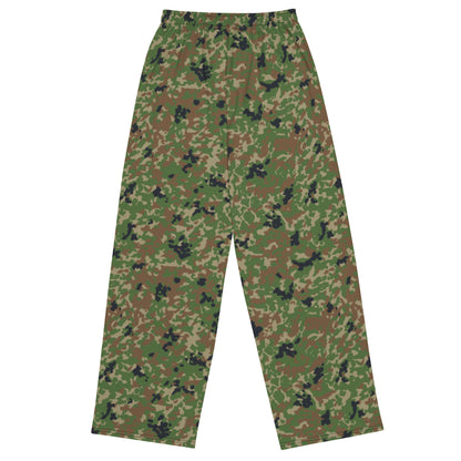 Japanese Flecktarn Jietai Woodland CAMO unisex wide-leg pants - Wide-leg Pants