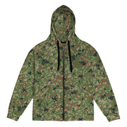 Japanese Jietai Type 2 Woodland CAMO Unisex Zip Hoodie - 2XS