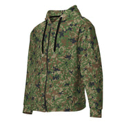 Japanese Jietai Type 2 Woodland CAMO Unisex Zip Hoodie