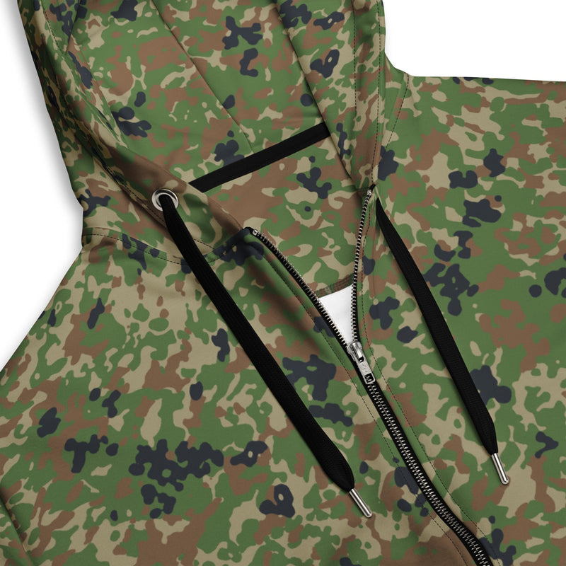 Japanese Jietai Type 2 Woodland CAMO Unisex Zip Hoodie