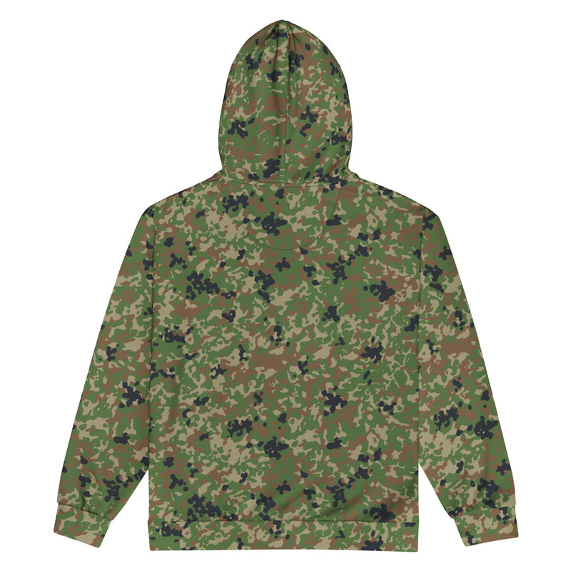 Japanese Jietai Type 2 Woodland CAMO Unisex Zip Hoodie
