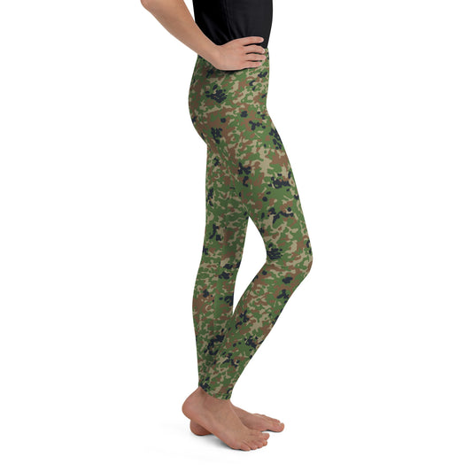 Japanese Flecktarn Jietai Woodland CAMO Youth Leggings