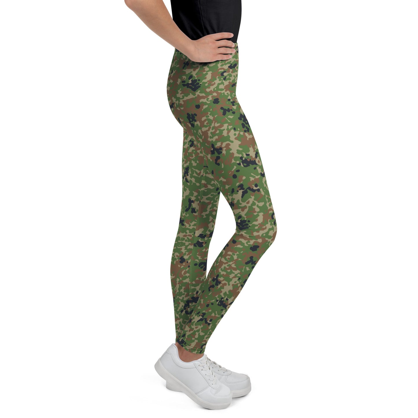 Japanese Flecktarn Jietai Woodland CAMO Youth Leggings