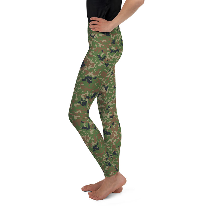 Jietai Type 2 Woodland CAMO Youth Leggings