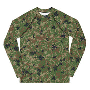 Jietai Type 2 Woodland CAMO Youth Rash Guard