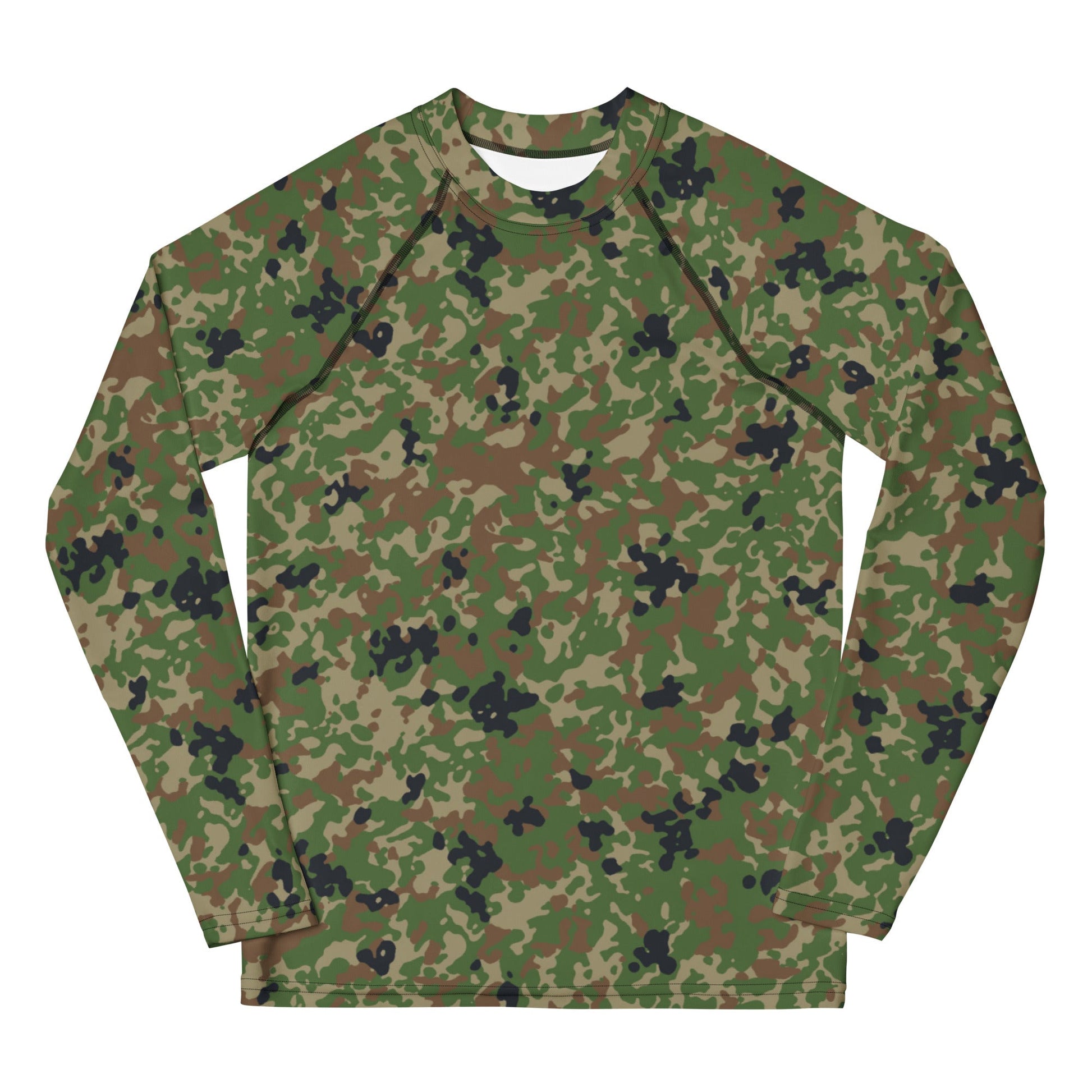 Japanese Flecktarn Jietai Woodland CAMO Youth Rash Guard