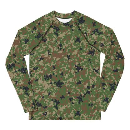 Japanese Flecktarn Jietai Woodland CAMO Youth Rash Guard