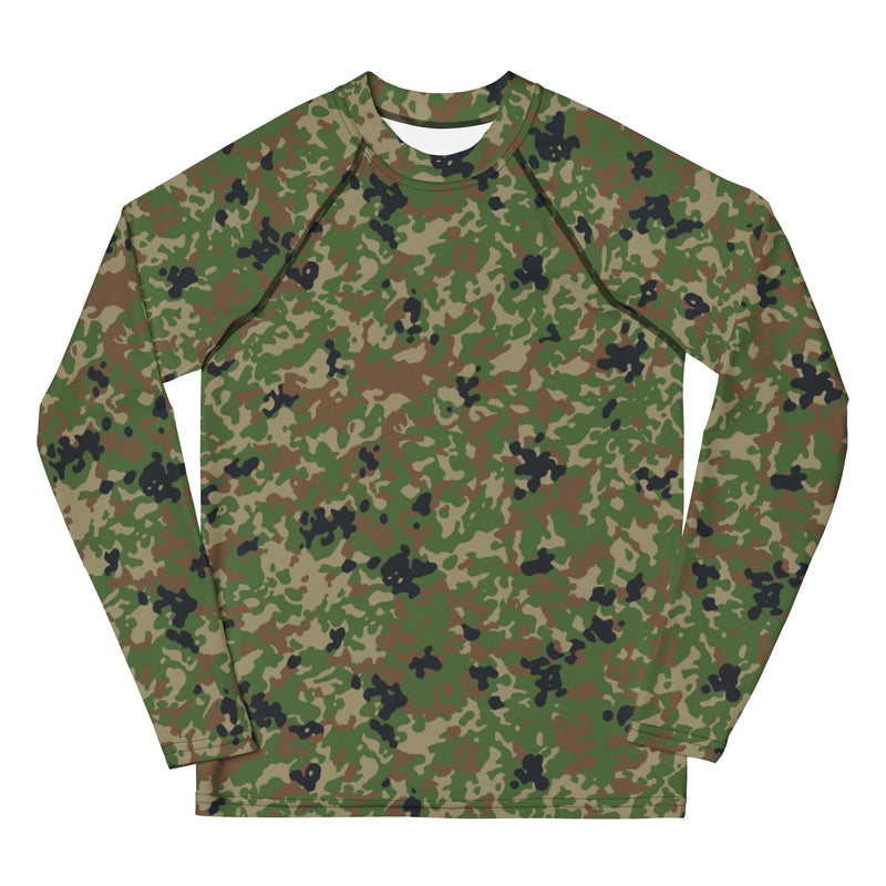 Jietai Type 2 Woodland CAMO Youth Rash Guard