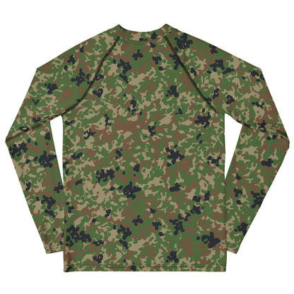 Japanese Flecktarn Jietai Woodland CAMO Youth Rash Guard