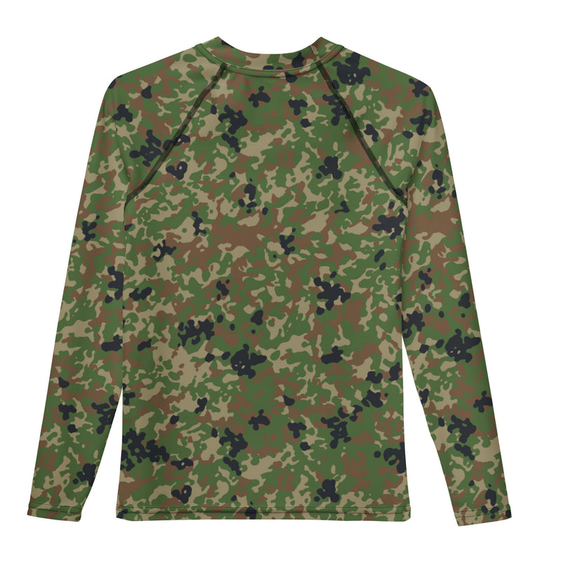 Jietai Type 2 Woodland CAMO Youth Rash Guard