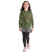 Jietai Type 2 Woodland CAMO Youth Rash Guard