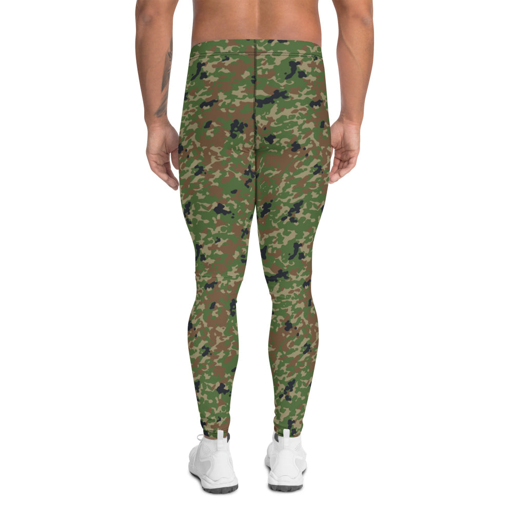 Japanese Jietai Flecktarn Woodland CAMO Men’s Leggings - Mens