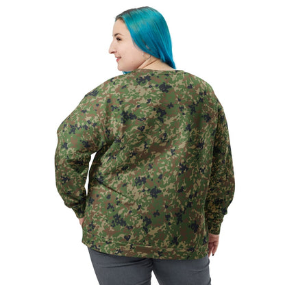 Japanese Jietai Flecktarn Woodland CAMO Unisex Sweatshirt