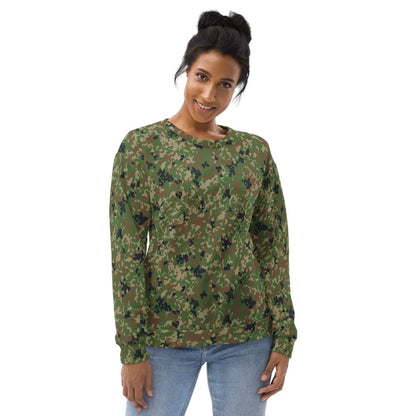 Japanese Jietai Flecktarn Woodland CAMO Unisex Sweatshirt