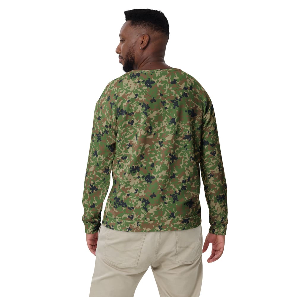 Japanese Jietai Flecktarn Woodland CAMO Unisex Sweatshirt