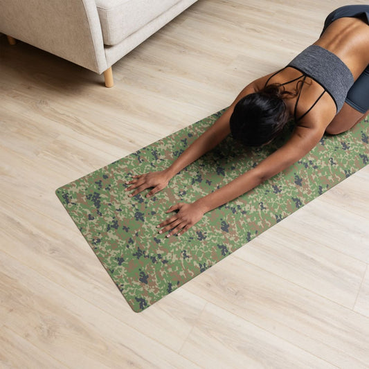 Japanese Jietai Flecktarn Woodland CAMO Yoga mat