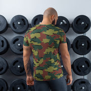 Jigsaw CAMO Mens Athletic T-Shirt - Shirt