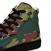 Jigsaw CAMO Mens High-Top Canvas Shoes