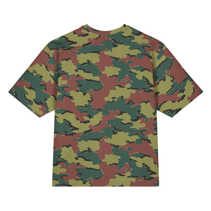 Jigsaw CAMO Oversized cotton t-shirt