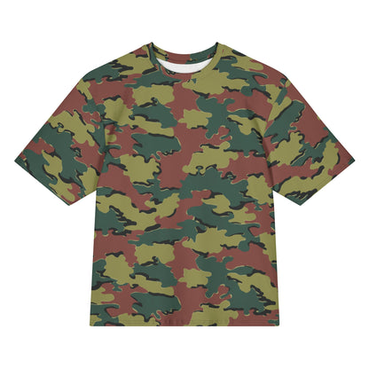Jigsaw CAMO Oversized cotton t-shirt - 2XS