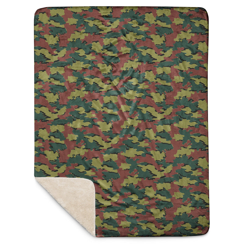 Jigsaw CAMO Sherpa Blanket