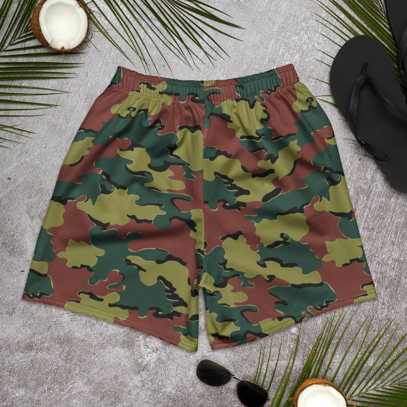Jigsaw CAMO Unisex Athletic Long Shorts