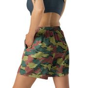 Jigsaw CAMO Unisex Athletic Long Shorts