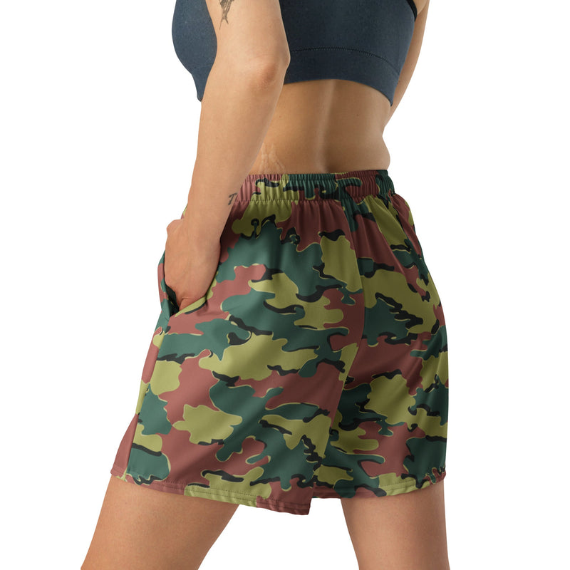 Jigsaw CAMO Unisex Athletic Long Shorts