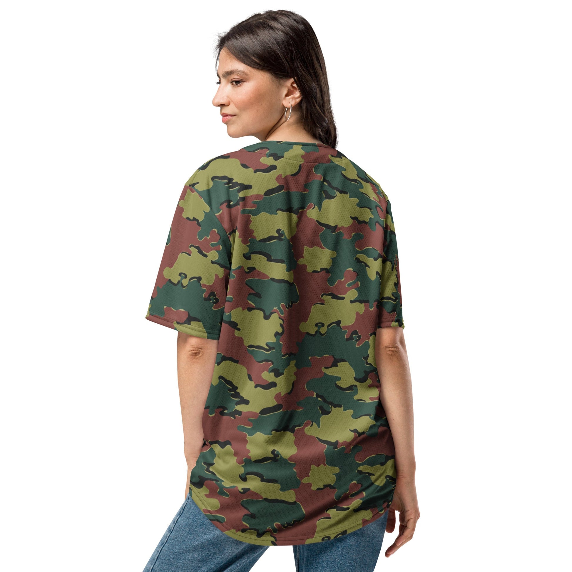 Jigsaw CAMO Unisex Baseball Jersey