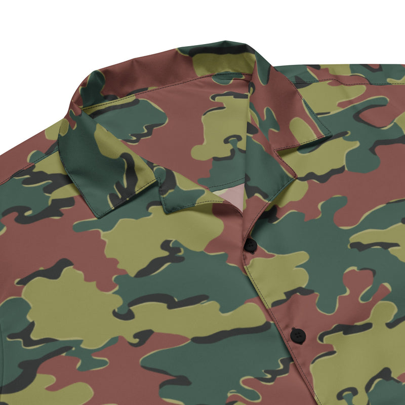 Jigsaw CAMO Unisex Short-Sleeve Button Shirt - Button-Up