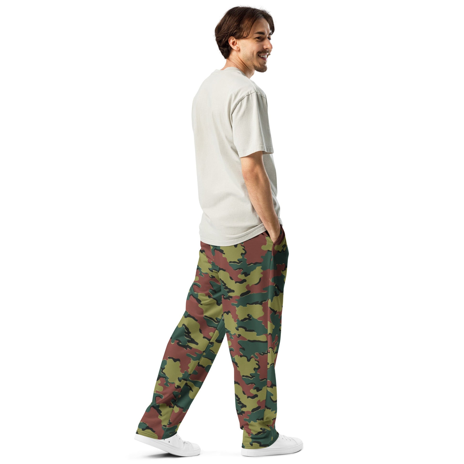 Jigsaw CAMO Unisex Wide-Leg Joggers