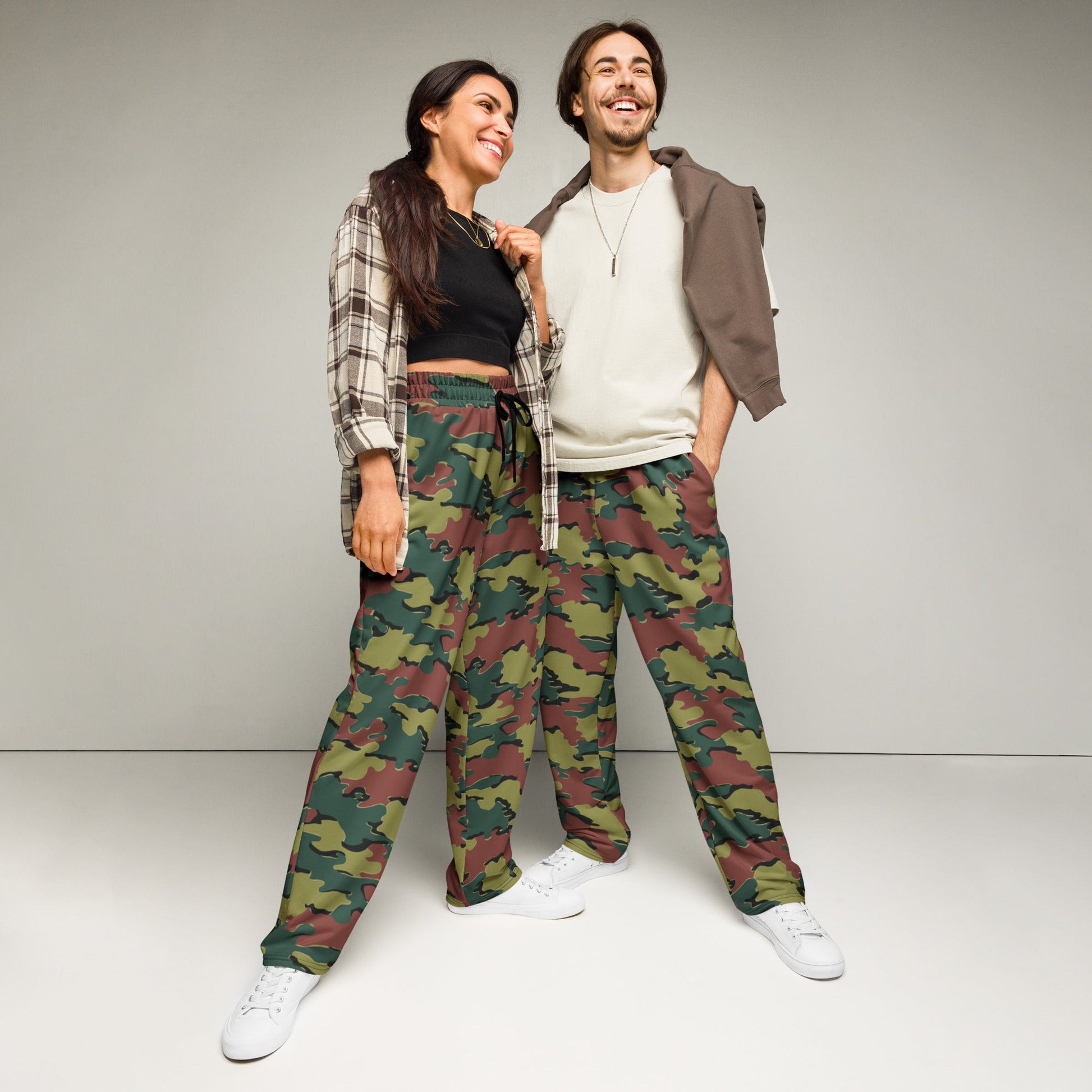 Jigsaw CAMO Unisex Wide-Leg Joggers - 2XS