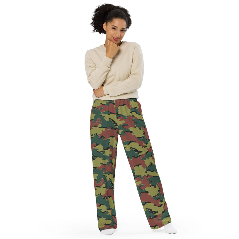 Jigsaw CAMO Unisex Wide-Leg Leisure Pants - Pant