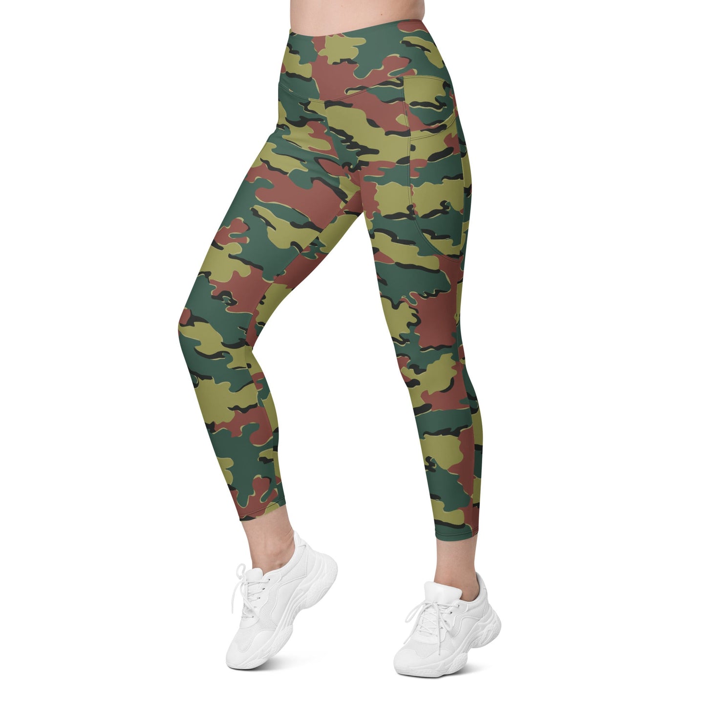 Jigsaw CAMO Womens Leggings with Pockets