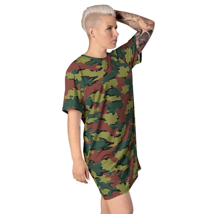Jigsaw CAMO Womens T-Shirt Dress