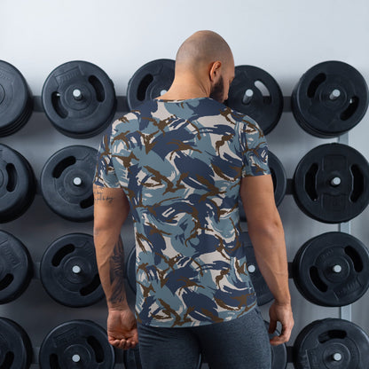 Jordanian DPM Al Darak Urban CAMO Mens Athletic T-shirt - T-Shirts