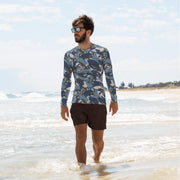 DPM Al Darak Urban CAMO Mens Long-Sleeve Rash Guard - XS
