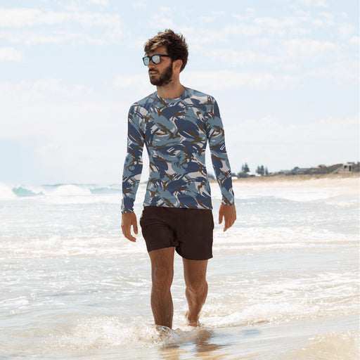 DPM Al Darak Urban CAMO Mens Long-Sleeve Rash Guard - XS