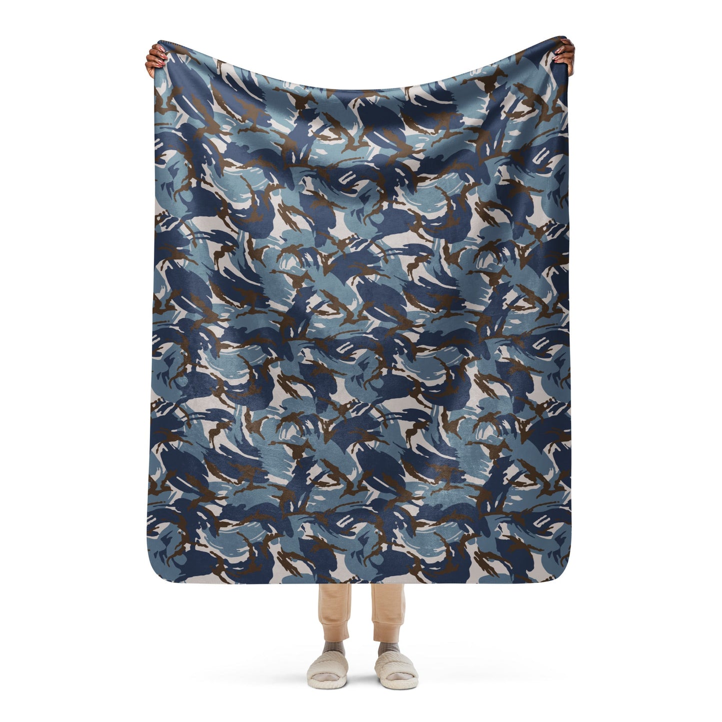 Jordanian DPM Al Darak Urban CAMO Sherpa blanket - 50″×60″ - Blankets