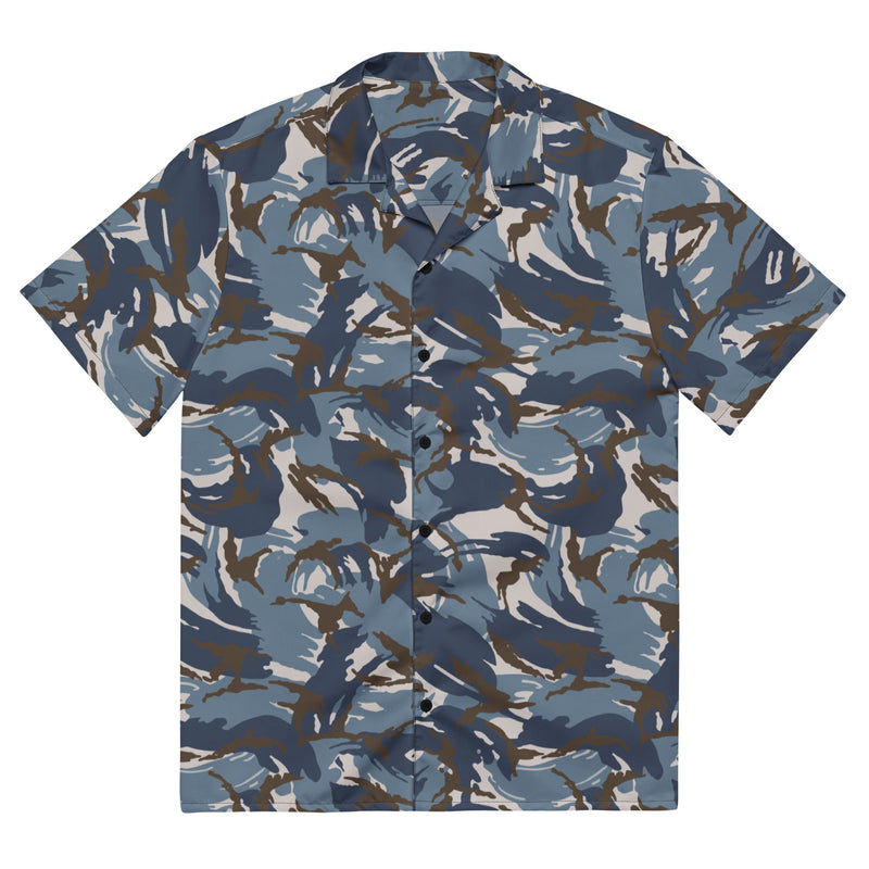 DPM Al Darak Urban CAMO Unisex Short-Sleeve Button Shirt - 2XS - Button-Up