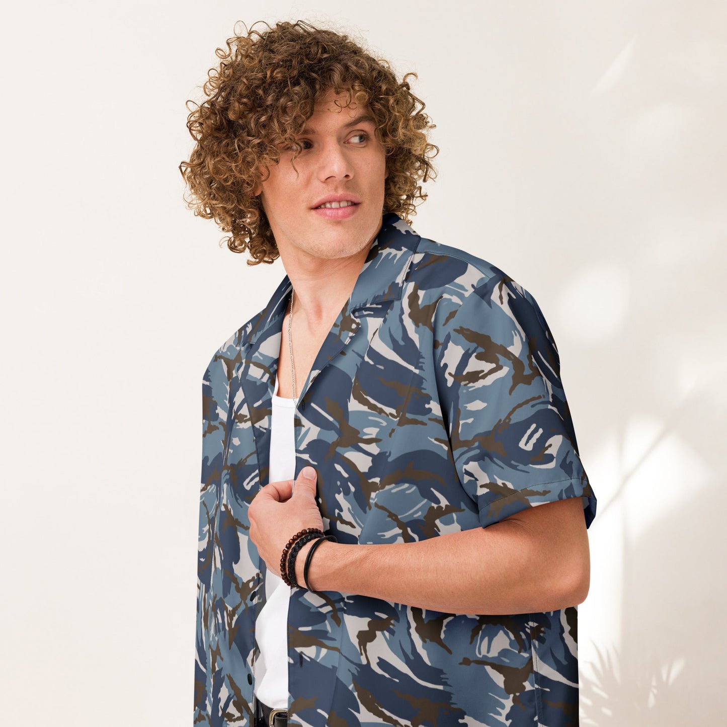 Jordanian DPM Al Darak Urban CAMO Unisex button shirt - Button Shirts