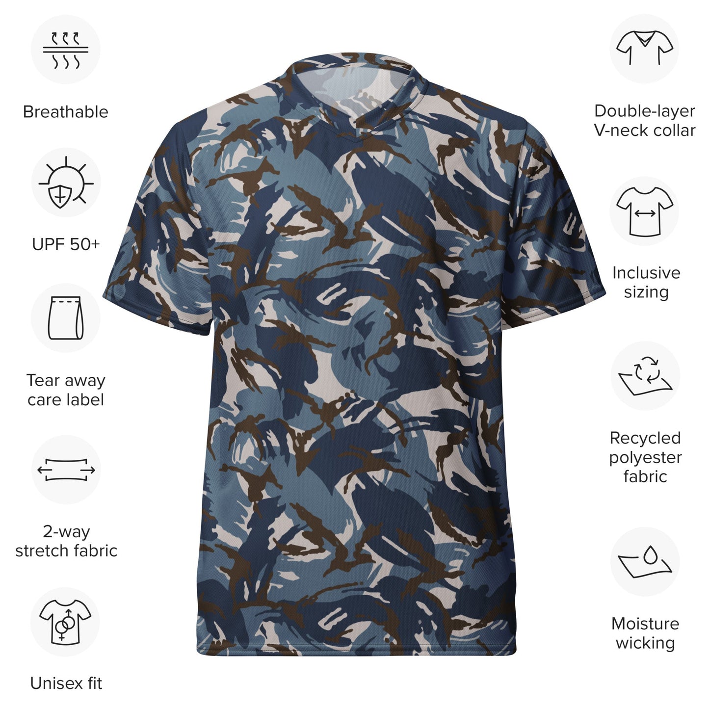 Jordanian DPM Al Darak Urban CAMO unisex sports jersey - Sports Jerseys