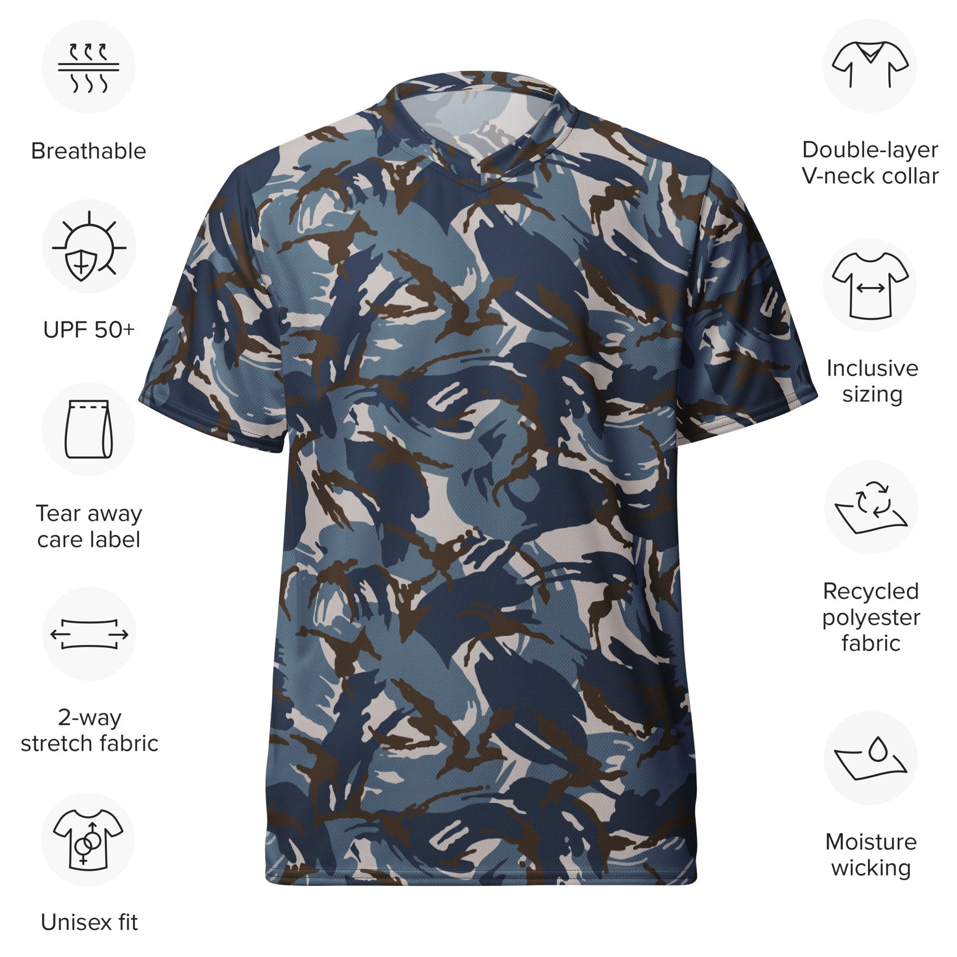 Jordanian DPM Al Darak Urban CAMO unisex sports jersey - Sports Jerseys