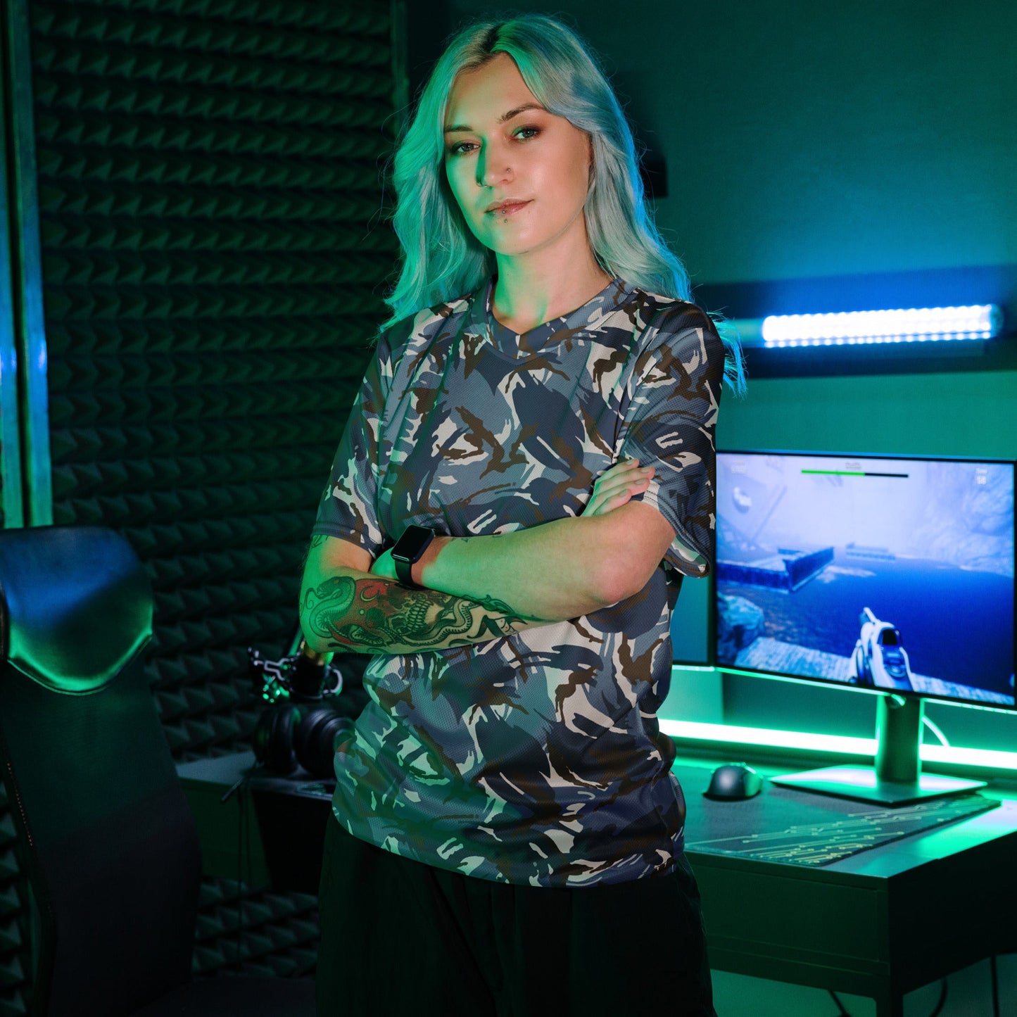 Jordanian DPM Al Darak Urban CAMO unisex sports jersey - Sports Jerseys