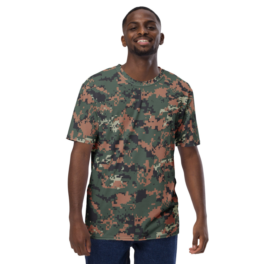 Jordanian KA2 Special Forces Digital CAMO Men’s T-shirt - Mens T-Shirt