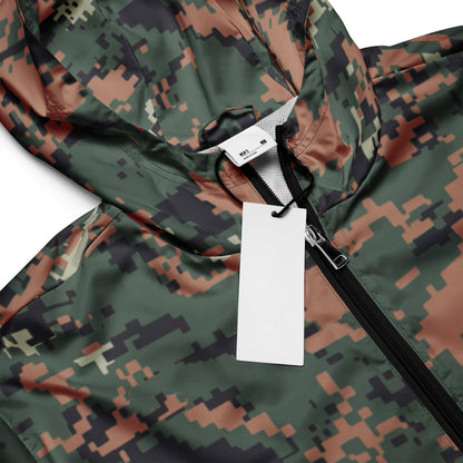 Jordanian KA2 Special Forces Digital CAMO Men’s windbreaker - Mens Windbreaker