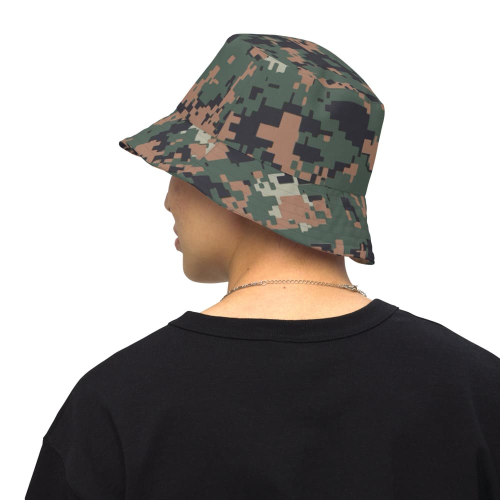 Jordanian KA2 Special Forces Digital CAMO Reversible bucket hat